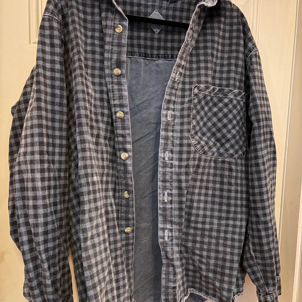 Gramicci Blue Checkered Shirt/Jacket